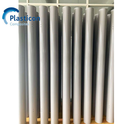 Korrozyona Karşı Fiber Güçlendirilmiş Boru Vinyester FRP Fiberglass Boru
