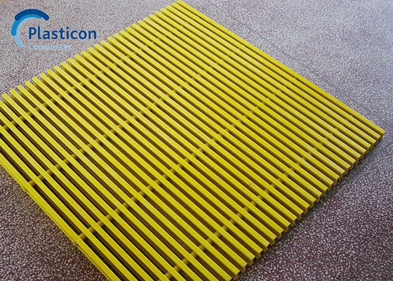 Pultrusion Fiberglass Güçlendirilmiş Plastik ızgara Gratewalk Fiberglass ızgara