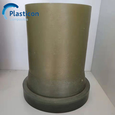 Polyester veya Vinyester Reçinesi GRP Flanş Cam Güçlendirilmiş Plastik