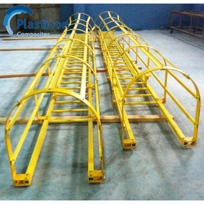 Merdivenler için Sarı Pultruded FRP Kompozitleri