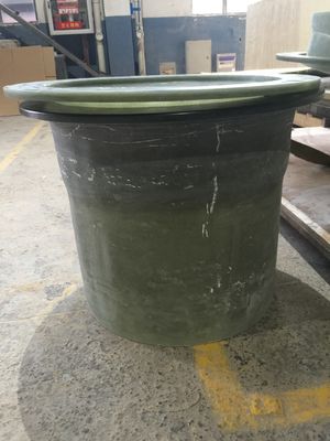 Yeşil FRP Oda Kapaklı Fiber Güçlendirilmiş Plastik Yüksek Çarpışma Direnci