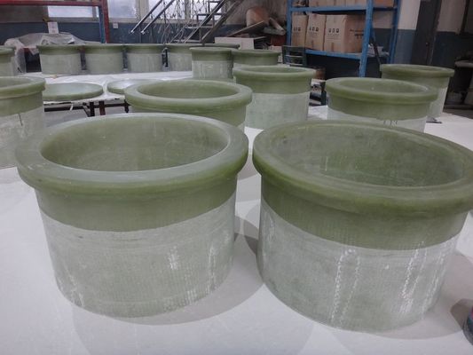 Endüstriyel uygulamalar için özel olarak tasarlanmış yüksek ısıya dirençli FRP manhole