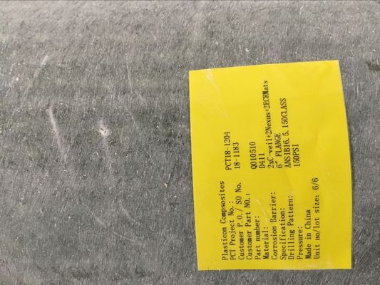 Basınç aralığı PN6-PN16 GRP Flange Glass Reinforced Plastik Flange GRP