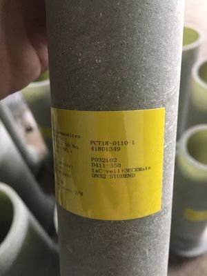 Gaz bağlantıları için Polyester / Vinyester Rezin GRP Flange