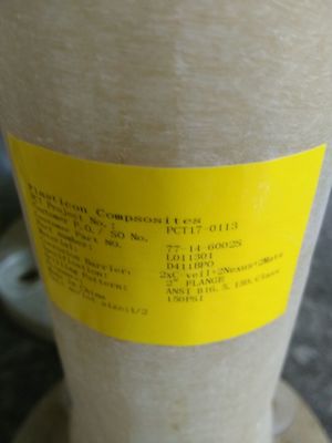 Basınç PN16 GRP Flange Cam Elyaf Güçlendirilmiş Plastik Frp Stub Flange