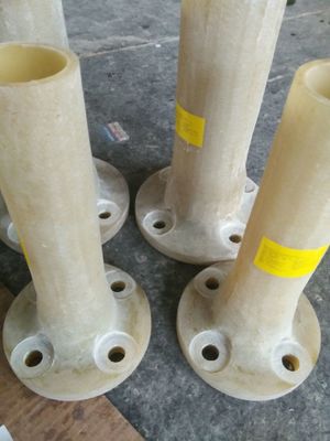 Basınç PN16 GRP Flange Cam Elyaf Güçlendirilmiş Plastik Frp Stub Flange