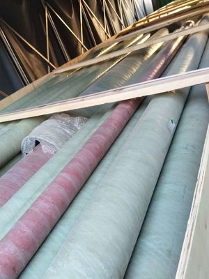 Socket Connection FRP Fiberglass Pipe 150PSI Fiber Güçlendirilmiş Plastik Pipe