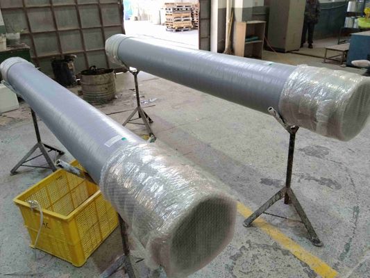 Endüstriyel FRP Cam Elyafı Güçlendirilmiş Plastik Boru DN25 Soket Bağlantısı