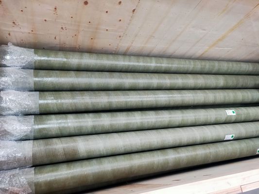 DIN ASME Standartı için İnşaat için Gel Kaplı Cam Elyaf borusu