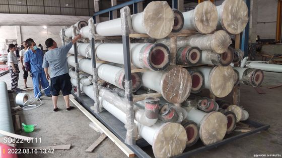 Korrozyona Direnci GRP boru cam lif boru sıcaklık derecesi 110 deg
