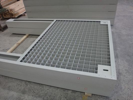 Yanık Retardancy V-0 FRP İnşaat için Pultruded Gratings
