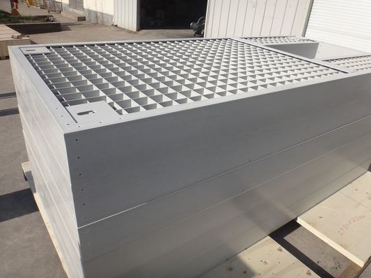 6x6mm çapraz çubukla kare güçlendirilmiş kalıplı cam lif ızgara